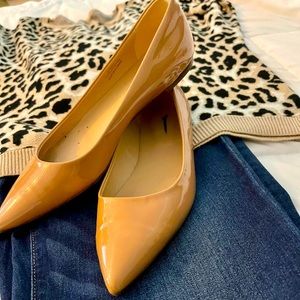 Made in Italy J. Crew pointy flats